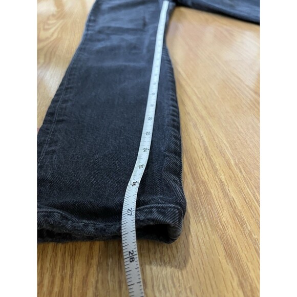 Agolde Black High Rise Pinch Waist Skinny Jeans Size 26 - Picture 11 of 11